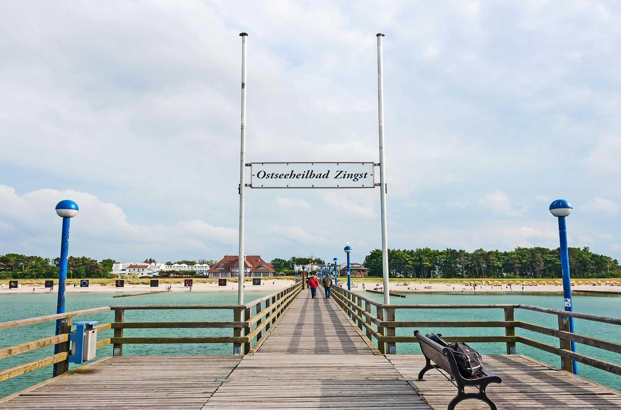 Strandhafer An Der Seebruecke Zingst Eksteriør bilde